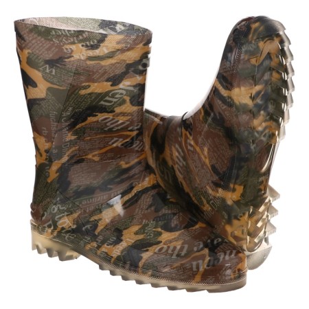 Men's boots S-10R, PVC, camouflage mix, size 43 (277)-2