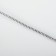 Thread for weaving, d = 2 mm, 15 ± 1 m, silver color