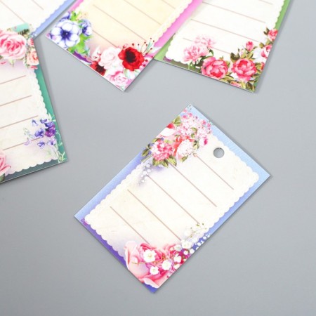 Cardboard "Postcard" set 10 pcs (5 types) 4x6 cm-2