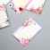Cardboard "Postcard" set 10 pcs (5 types) 4x6 cm
