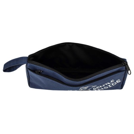 Penal soft, 1 department, 95 x 200 x 50 mm, voluminous, Phoenix "Bear" Blue 65713-3