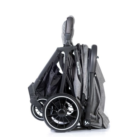 Walking stroller Acarto Antero, Light Grey color-8