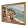 Tapestry "Restaurant on the Embankment" 66x38 cm frame mix
