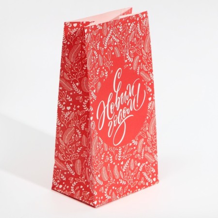 Package without pens "Red", 10 x 19.3 x 7 cm, New Year-2