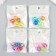 Busina for creativity plastic "Ball billiard, transparent" mix 1,6x1.6x1.6 cm