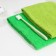 Super -furry toothbrush, 10,000 bristles, flat, green