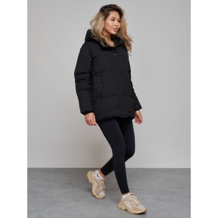 Winter jacket, size 46, black color-3