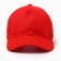 Basebolka male plain minku, size 58, red color