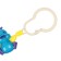 Stretching to a stroller/crib "chicks", 3 toys, color mix, crush me