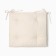 Sidushka Ethel "ECO", Milk color, 42x42 cm, 70% HL, 30% flax, 190 g/m2