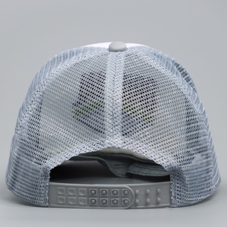 Baby cap for a boy with a Sport grid, gray color, rr 52-54, 5-7 years old-4