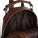 City backpack on lightning, brown color