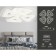 LED ceiling LED with Ambrella Light, Original, FA4019, 4XLED, 82 W, 6150LUM, 3000-6400K, white color.