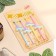 Set of candles for the cake, 4 pcs "Rainbow unicorns", spiral, multi -colored