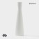 Vase for flowers porcelain Magistro "Blanche", 5.6 × 21.4 cm, white color