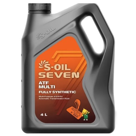 S-Oil 7 ATF Multi transmission oil, 4 liters