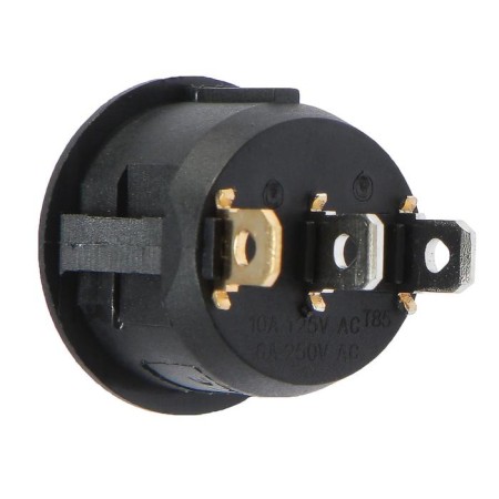 Keyboard switch with backlight, diameter 23 mm, red-2