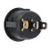 Keyboard switch with backlight, diameter 23 mm, red