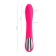 Unrealistic vibrator Jos Twig, 5 modes, silicone, pink color, 20.5 cm, D 3.4 cm