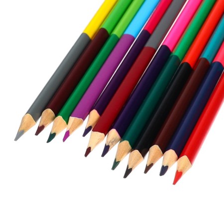 Color pencils, 24 colors, bilateral, puppy patrol-5