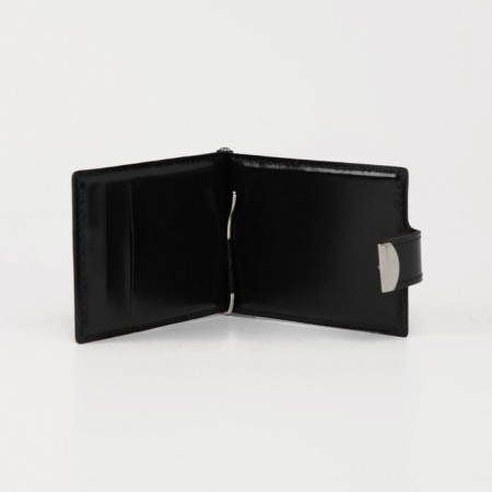 Building for bills on a button, for coins, for cards, black color-2