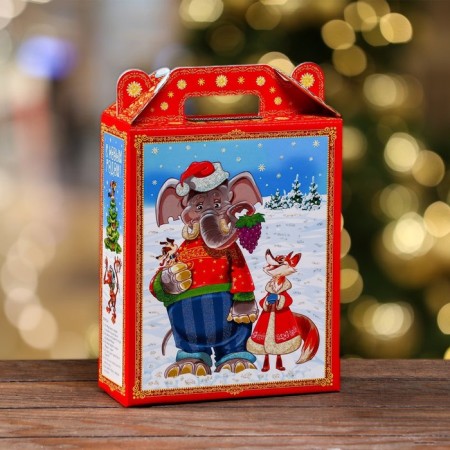 Gift box "Quartet" 16.8 x 7 x 25 cm-1