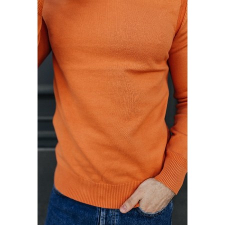 Jumper male ise, size 54, orange color-12
