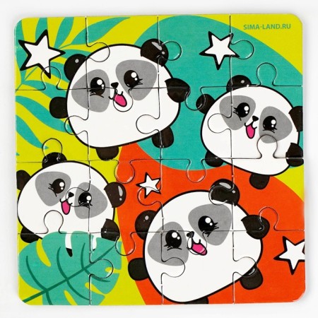 Anthistress label with Panda puzzle-6