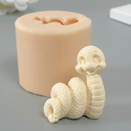 Mold Silicon "Snake. Malysh" 5.5x4.5x3 cm