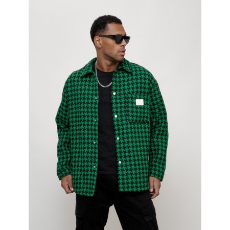 Male windbreaker, size 56, green color-3