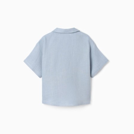 Board for the boy KAFTAN LINEN, p. 34 (122-128), blue-8