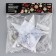 LED top for the Christmas tree "White" 18 cm, 20 LED, wire 2 meters, 220 V, glow of multi