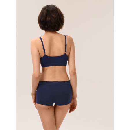 Women's shorts with low waist Mirey Shorts, size 44-46, deep blue color-1