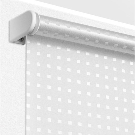 Rolled curtain "Plaza" 60 x 175 cm, white color-3