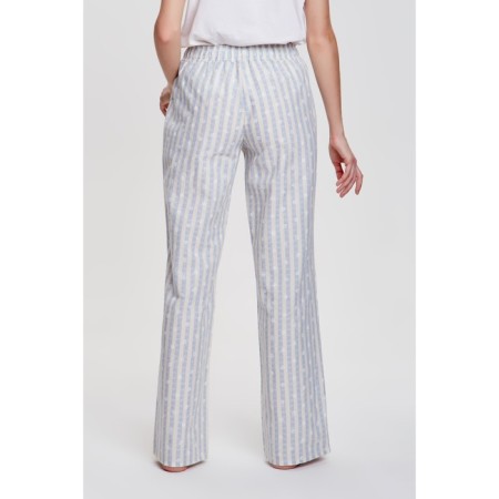 Women's pants Minaku: Country Melody Blue color, rr 48-5