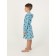 Children's robe with a hood, height 116 cm