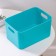 Joy storage basket, 2.3 l, 23 × 16 × 12 cm, turquoise color