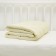 The blanket is quilted, size 105x140 cm, sheep's wool