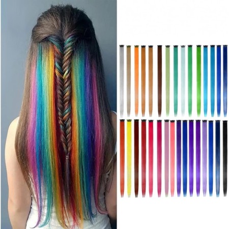 Local lock, straight hair, clock, 50 cm, 5 grams, the color is dark blond-3