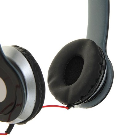 Luazon W-11 headphones, overhead, folding, black-5