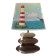 Table lamp "Sea" E14 15W 20x20x28 cm Risalux