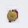Medal for applying 003 diam 6.5 cm. Color of evil. With a ribbon