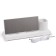 Clock - Electronic, desktop, white indication, 11 x 25 cm, from USB