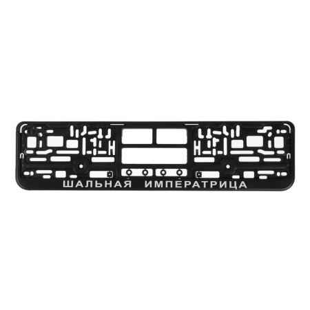 Frame for the car number "Slag Empress"