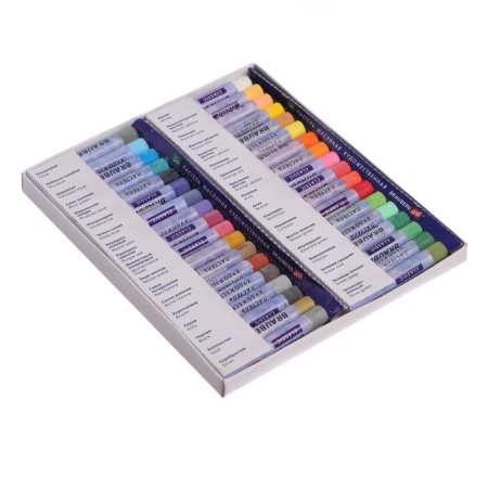 Oil pastel 36 colors, Brauberg Art Classic-1