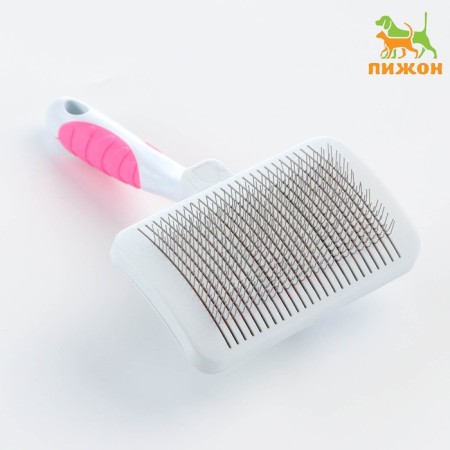 Pucrheck with self-cleaning without drops increased, 10.5 x 16.5 cm, white-pink