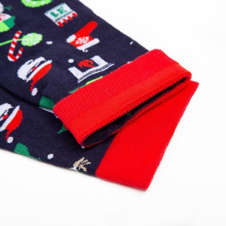 Male socks, dark blue color, size 27-29-2
