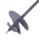 Counsellass, screw, d = 200 mm, length 1 m, color mix