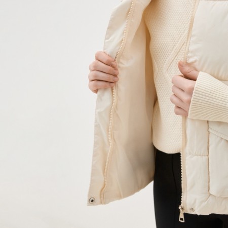 Women's vest with collar Mist, p. 48, milk-1