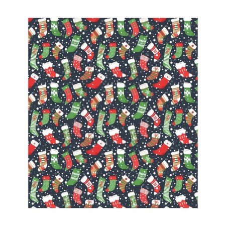 A set of napkins for setting the table "socks for festive sweets", rectangular, size 32x46 cm, 4 pcs-2